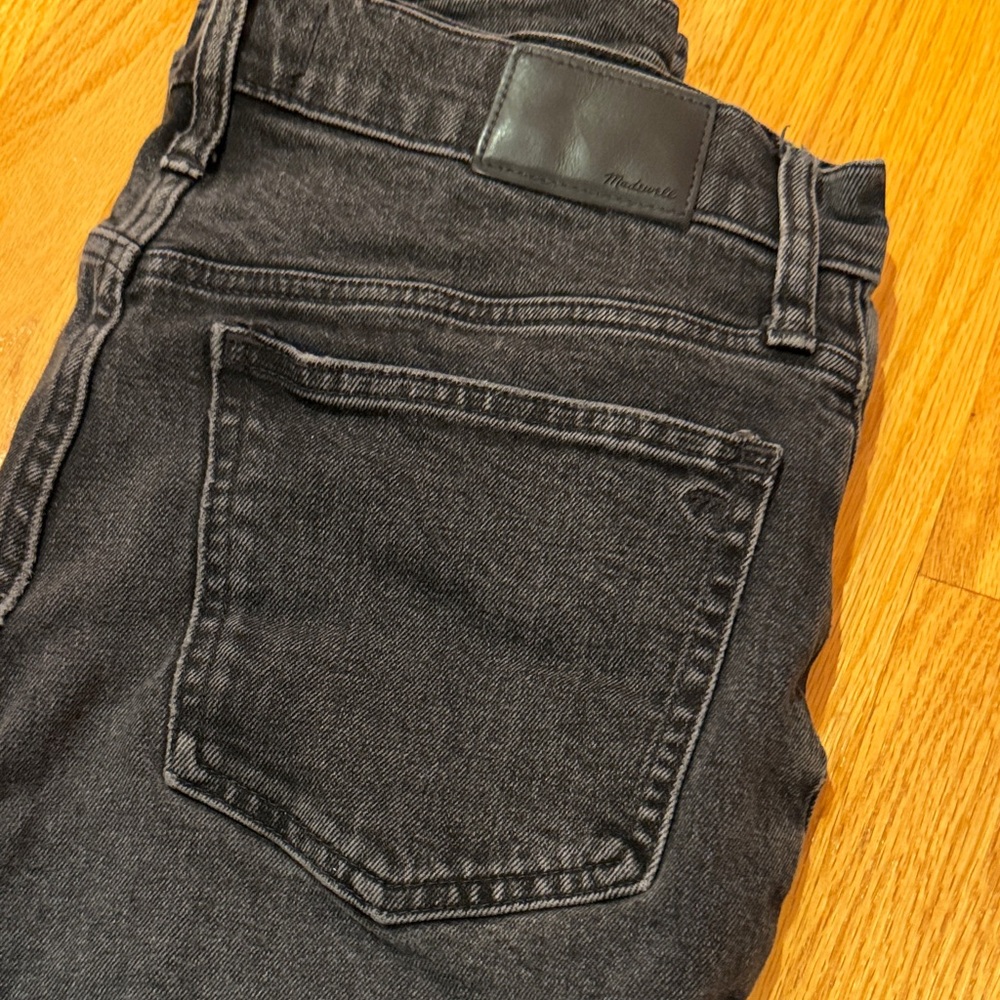 Madewell black/gray women’s perfect vintage Jean